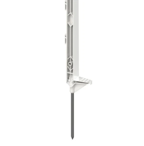 Stalpisori plastic Alb NEXON HIGH (mai solid) 156cm pentru gard electric 30 bucati [1]