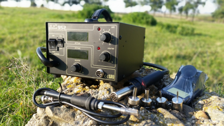 Statie de lipit cu aer cald si letcon Gordak 952 [4]