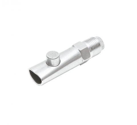 Zootehnie - Suzeta din inox cu bila 85x21mm M20 pentru adapatoare porci si vitei