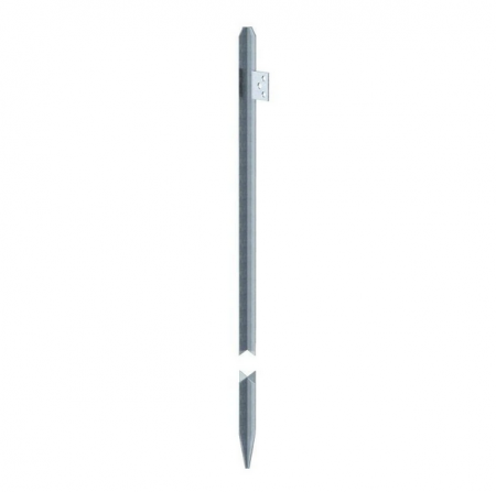 Tarus de impamantare 1m, galvanizat pentru gard electric Nexon 3,1J - 4J - 5J - 6,6J - 8,5J putere