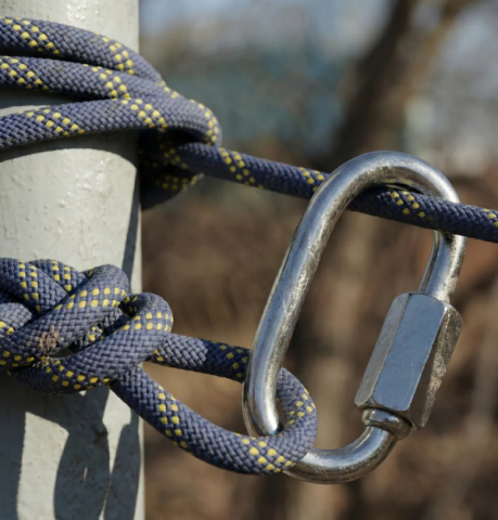 Zootehnie - Ză de legătură rapidă cu piuliță 7 mm