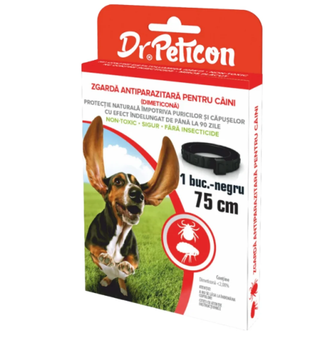Zgardă antiparazitară pentru câini Dr. Peticon [1]