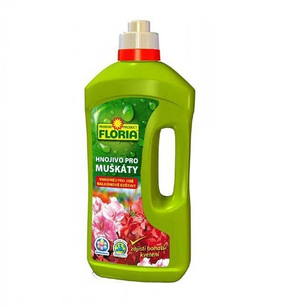 Îngrășământ lichid pentru mușcate și flori balcon 1 l [1]