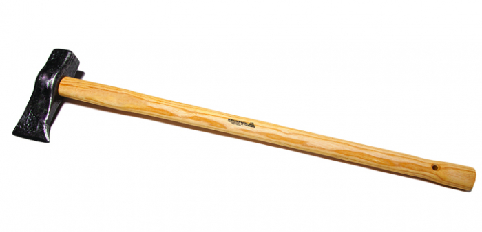 Topor-ciocan de despicat lemne, 3 kg, cu coadă de frasin [1]