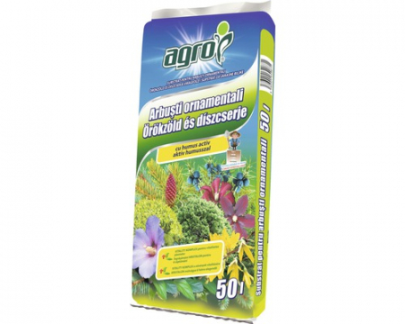 Amenajare grădină - Pământ pentru arbuști ornamentali Agro 50 l
