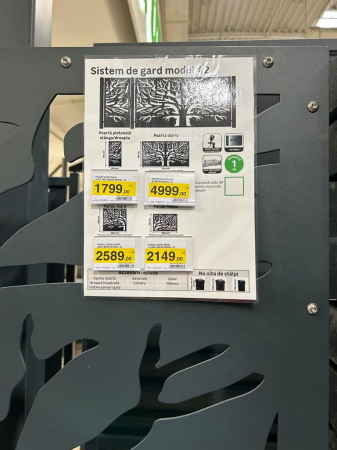 Gard metalic tip arbore - Gard metalic tip arbore