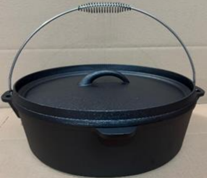 Ceaun fontă cu capac 7,2 L – gătit sănătos și uniform [1]