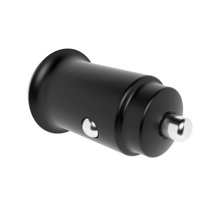 Lemontti Incarcator Auto Fast Charge 30W 5A 2 porturi PD Type C + USB-A QC 3.0, Negru [6]