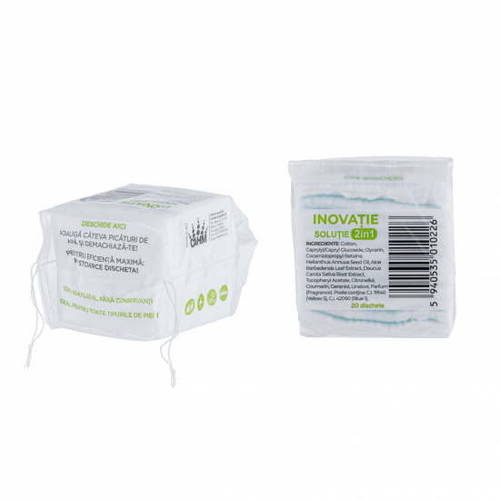 Sense Dischete Demachiante Apă Micelară 20 buc | Gărgărița Market [2]