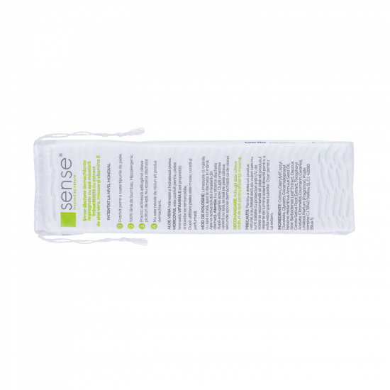 Sense Dischete Demachiante cu Apă Micelară – 80 Bucăți | Curățare Delicată | Gărgărița Market [2]