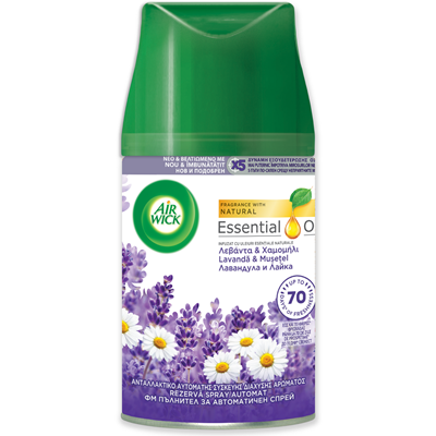 Odorizanți cameră - AIR WICK Rezervă Odorizant Lavandă 250 ml | Parfum Natural pentru Casă