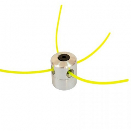 Cap Aluminiu cu fir pentru motocoasă, cap metalic