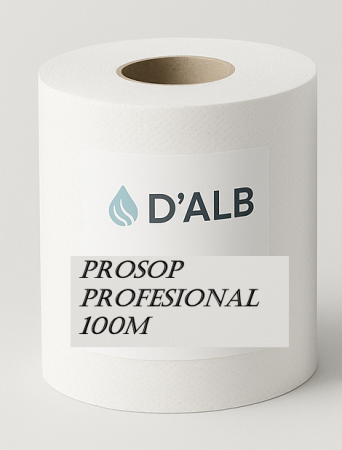 D'Alb Rolă prosop Profesional bucatarie 500 foi