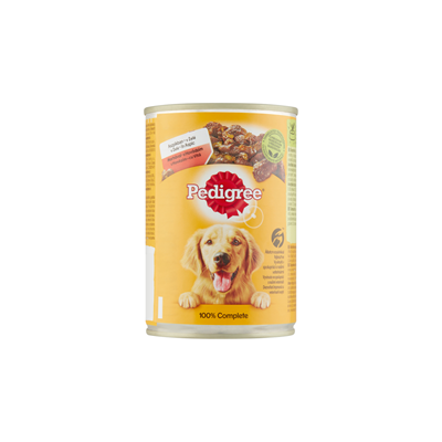 Pet Shop - Pedigree Hrană Umedă Câini Adulți cu Vită 400 g | Conservă | Gărgărița Market