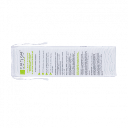 Sense Dischete Demachiante cu Apă Micelară – 80 Bucăți | Curățare Delicată | Gărgărița Market [1]