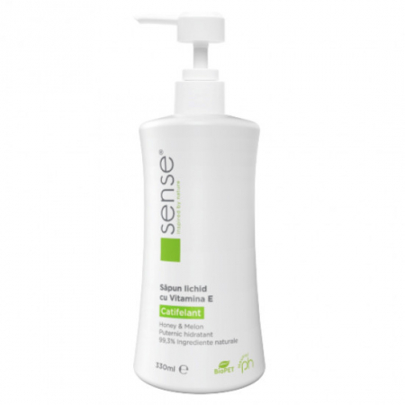 Sense Sapun Lichid Gel Pepene si Miere 330 mL [1]
