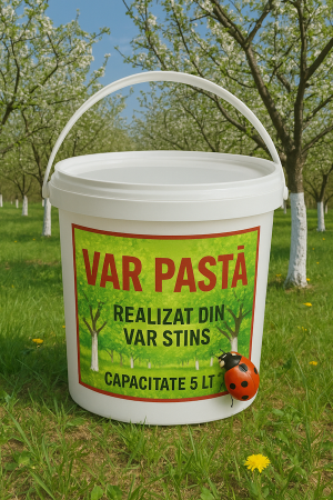 Accesorii Grădină - Galeata pasta var 5 lt - Var stins