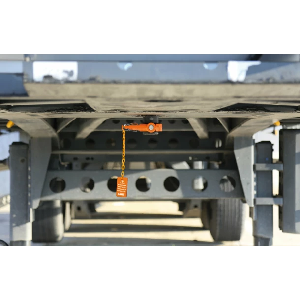 Antifurt blocare pivot cuplare semiremorca camion [8]