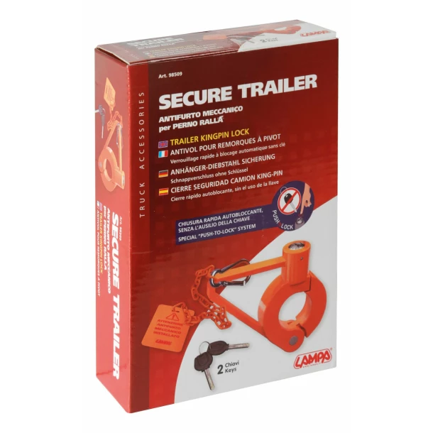 Antifurt blocare pivot cuplare semiremorca Secure Trailer [5]