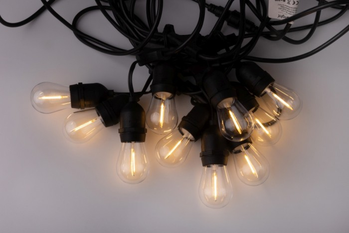 Ghirlanda Led Profesionala 50M cu 100 Becuri Led incluse E27, IP65 , lumina calda [2]