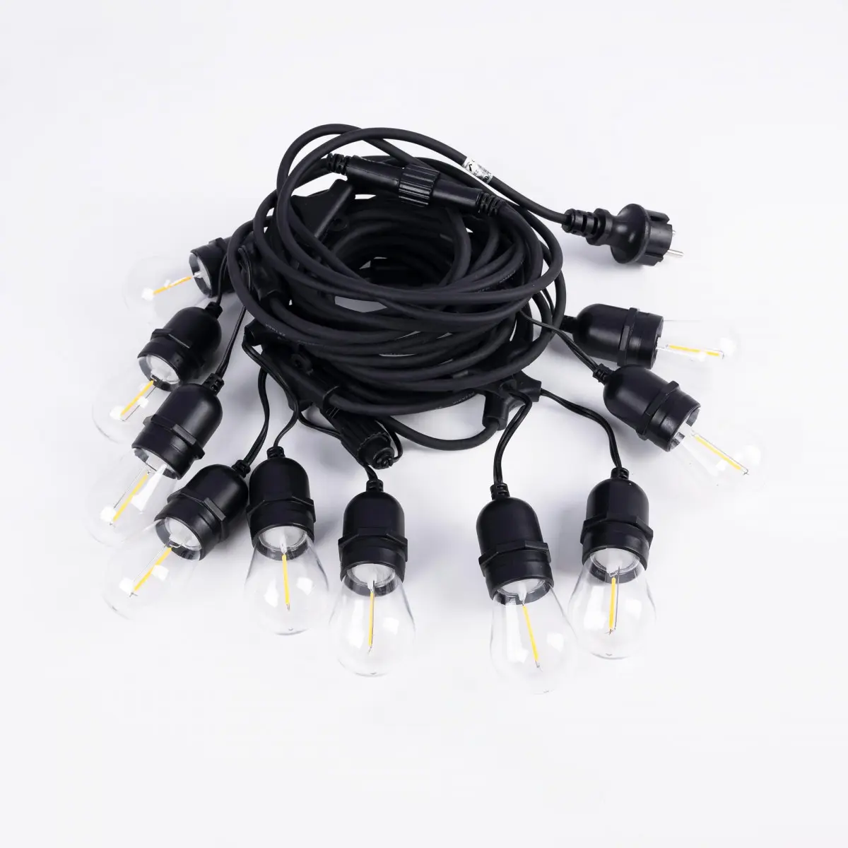 Ghirlanda Led Profesionala 80M cu 80 Becuri Led incluse E27, IP65 , lumina calda [6]