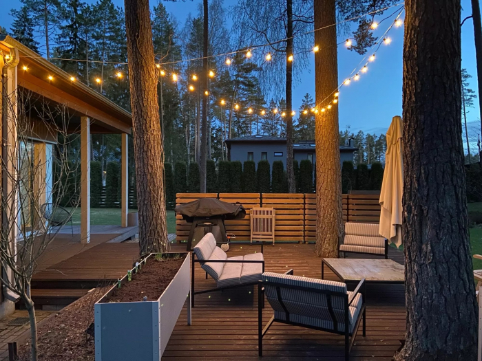 Ghirlanda luminoasa 60 metri cu 100 de becuri led conectabila [7]