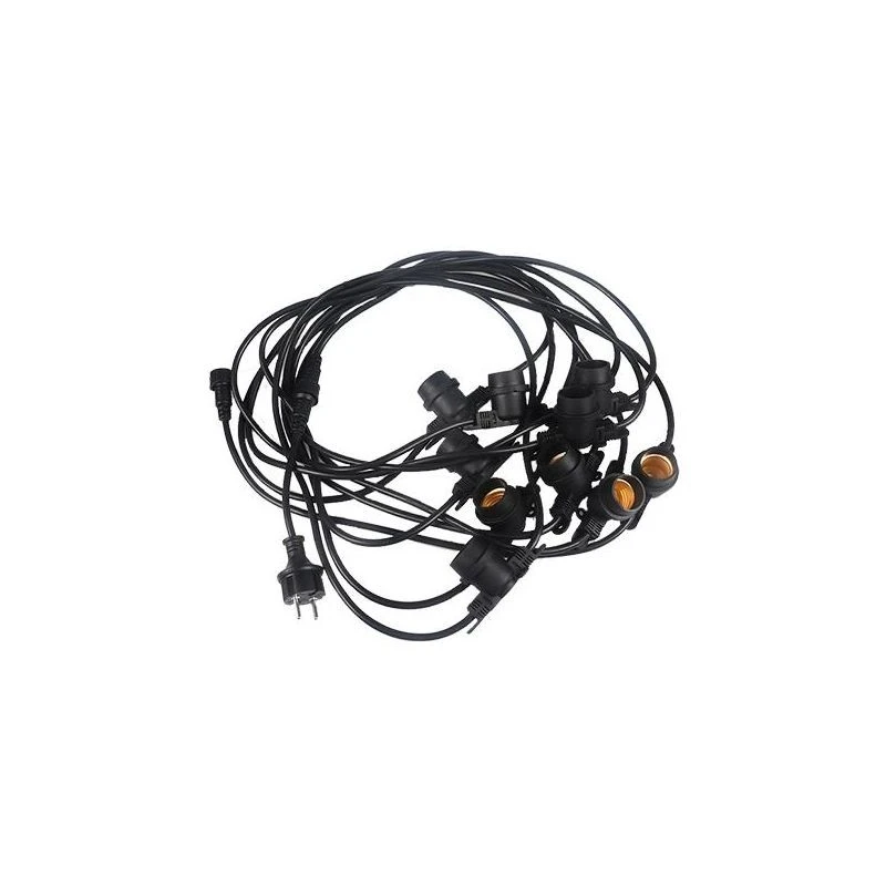 Ghirlanda Luminoasa Led 10 metri cu 10 becuri , 220V , 2700K , IP65 , E27 , becuri incluse [7]