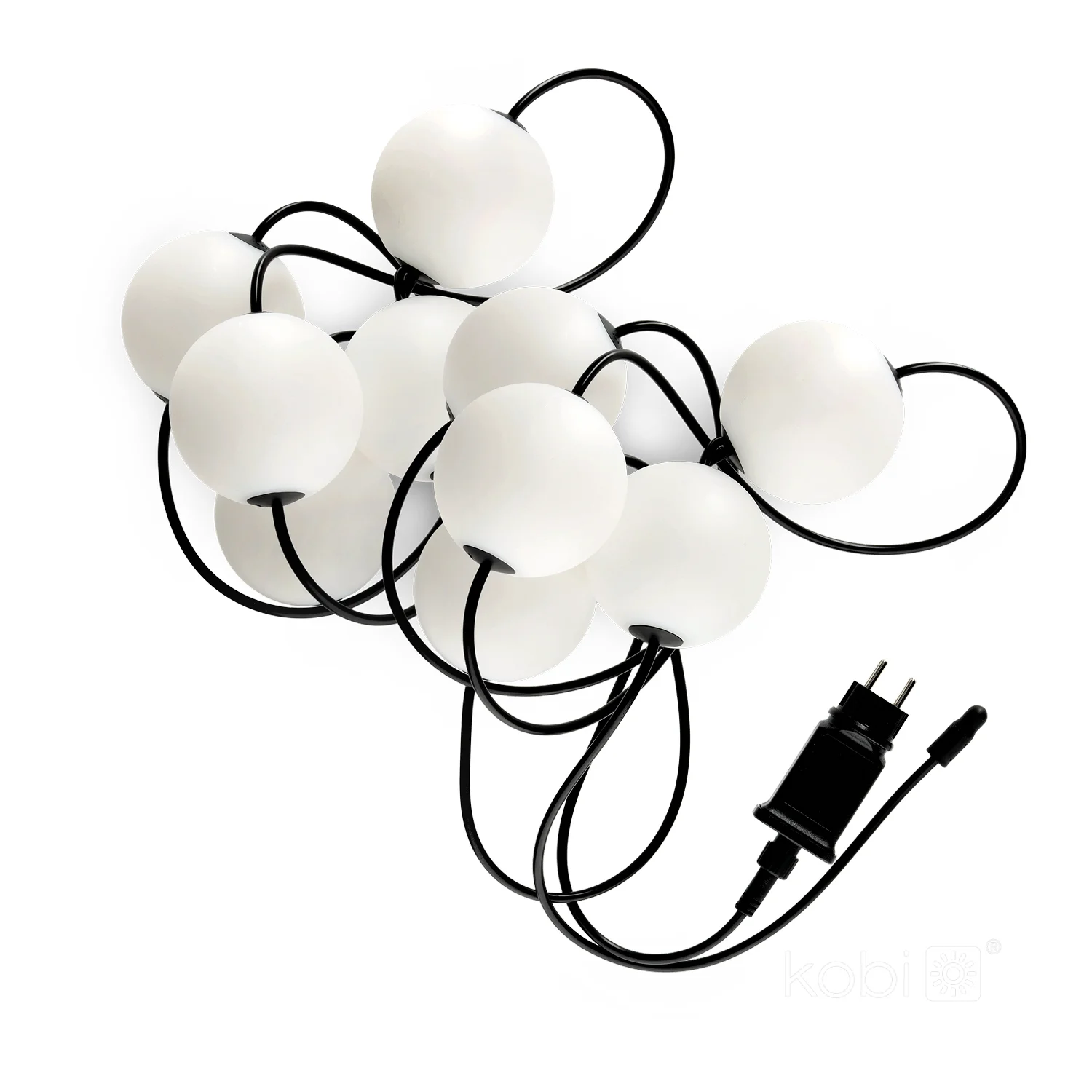 Ghirlanda profesionala 10 bile LED, IP67, 2500K, PREMIUM [23]