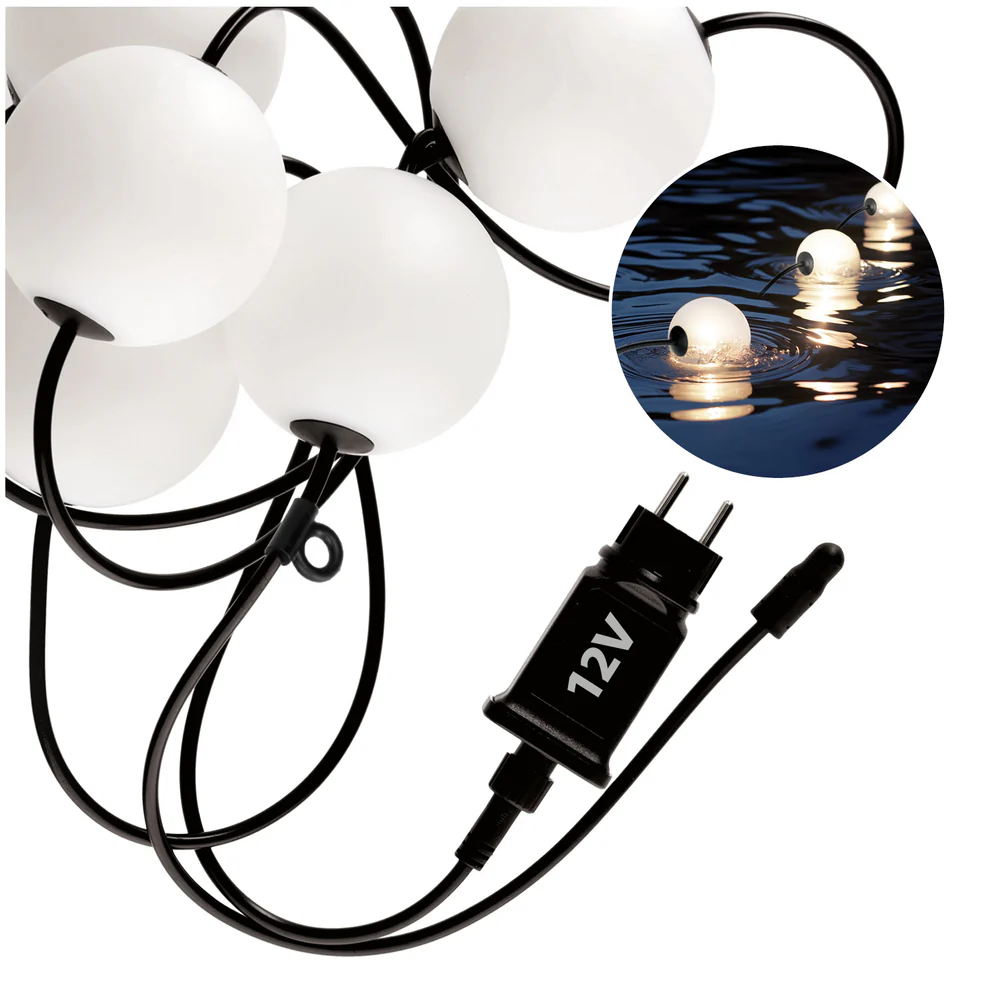 Ghirlanda profesionala 10 bile LED, IP67, 2500K, PREMIUM [9]