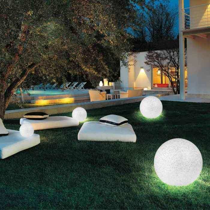 Glob Luminos Pentru Gradina , E27 max. 1x40W , Ø40 cm, pentru exterior IP65,230V [14]