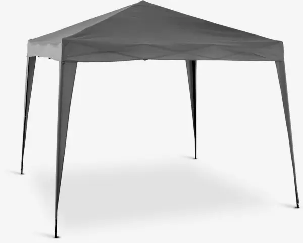Pavilion Gradina 2.7x2.7x2.6m gri, Protectie UV [2]