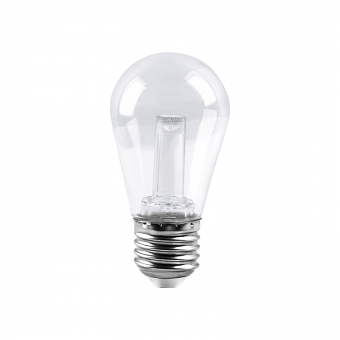 Set 10 de becuri pentru ghirlanda , lumina 2700 k , E27 , 1w , S14 , led-uri SMD [3]