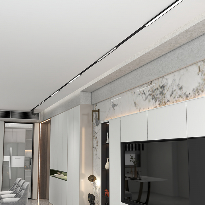 Sină Magnetică Aplicata Led UltraSlim 6mm , lungime 1000mm [3]