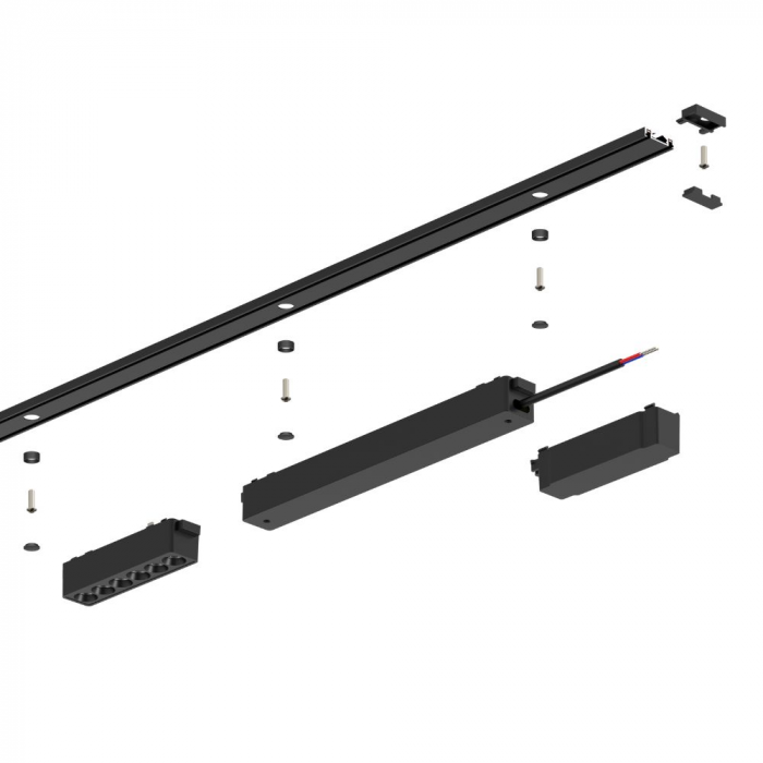 Sină Magnetică Aplicata Led UltraSlim 6mm , lungime 1000mm [9]
