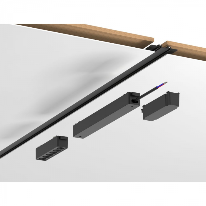 Sină Magnetică Incastrata Led UltraSlim 6mm , lungime 1000mm [2]