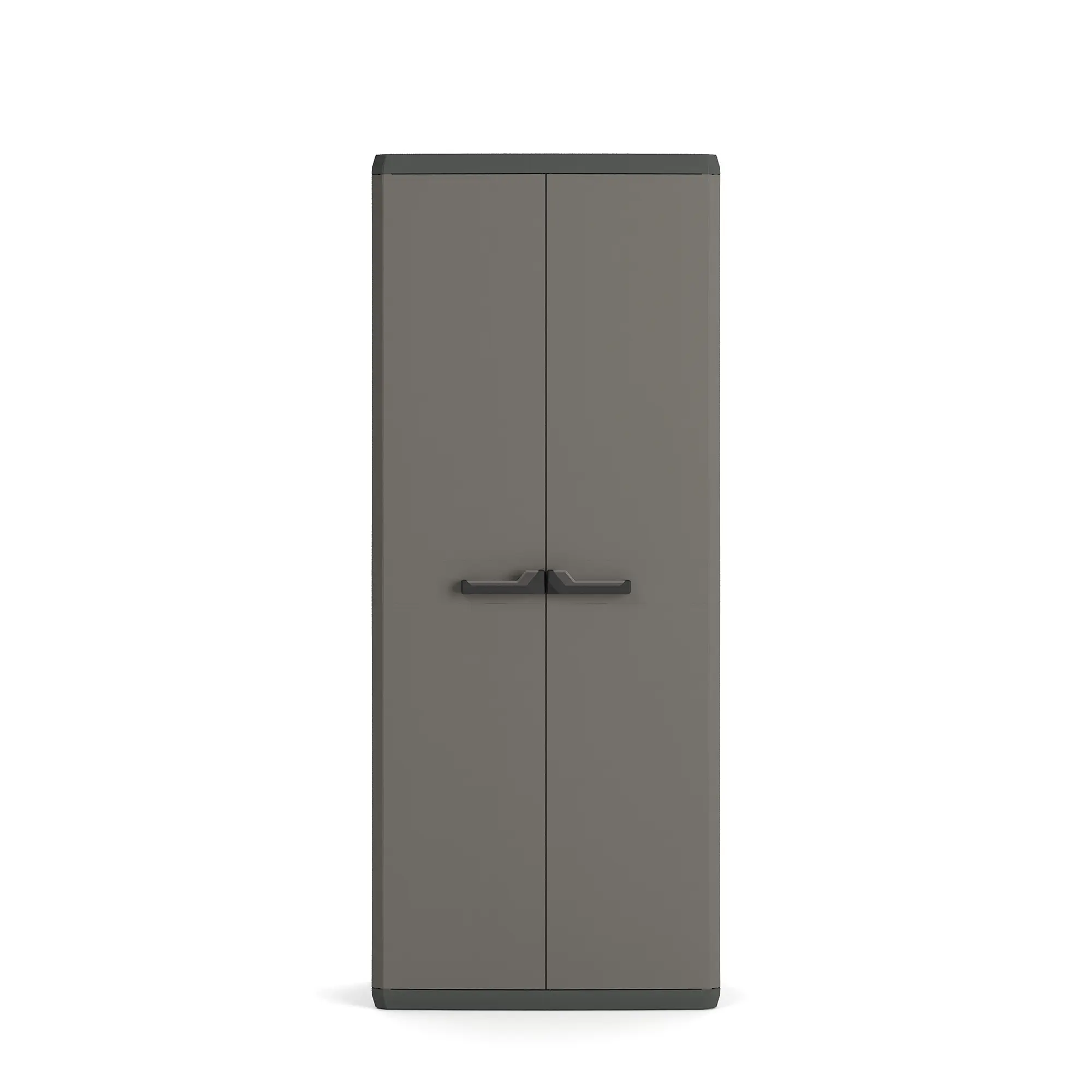 Gradina - Dulap plastic 166 x 68 x 39 cm, 3 polite, gri