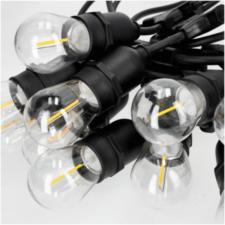 Ghirlanda Led, 100 Metri cu 100 Becuri Led Filament 2W incluse E27, IP65 [1]