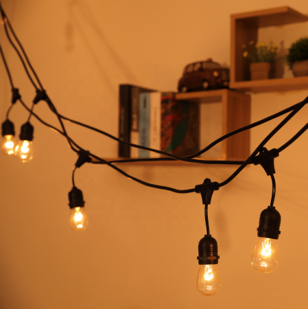 Ghirlanda Led, 100 Metri cu 200 Becuri Led Filament 2W incluse E27, IP65 [12]