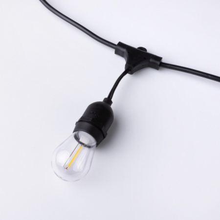Ghirlanda Led, 100 Metri cu 200 Becuri Led Filament 2W incluse E27, IP65 [21]
