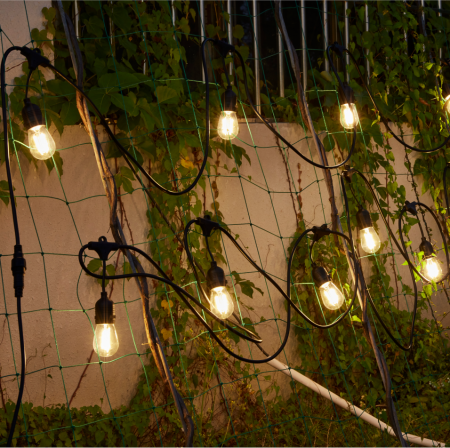 Ghirlanda Led, 100 Metri cu 200 Becuri Led Filament 2W incluse E27, IP65 [13]