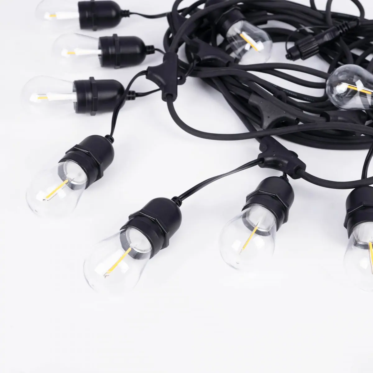 Ghirlanda Led, 80 Metri cu 160 Becuri Led Filament 2W incluse E27, IP65 [5]