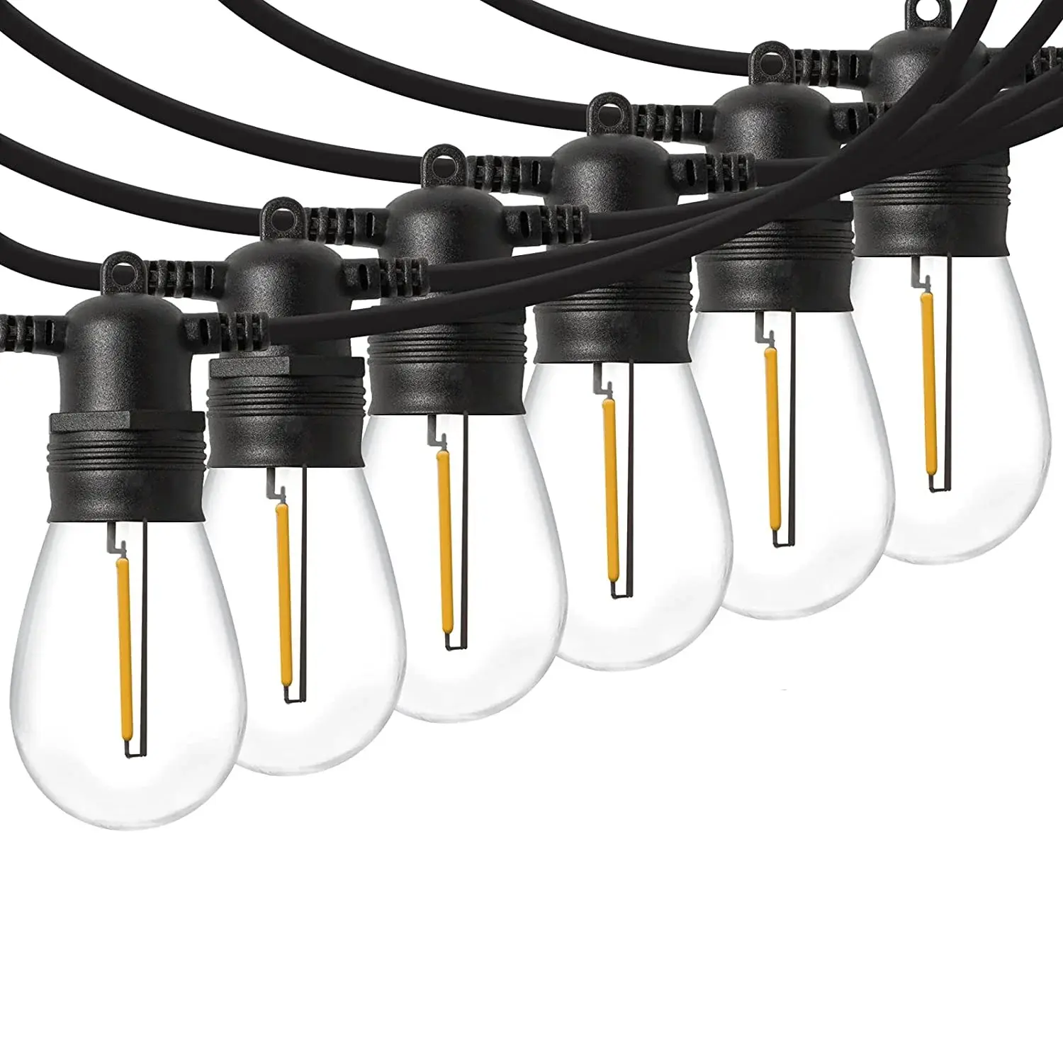 Ghirlande HoReCa - Ghirlanda Led 50m cu 50 becuri,Becuri Incluse,Lumina Calda,IP65