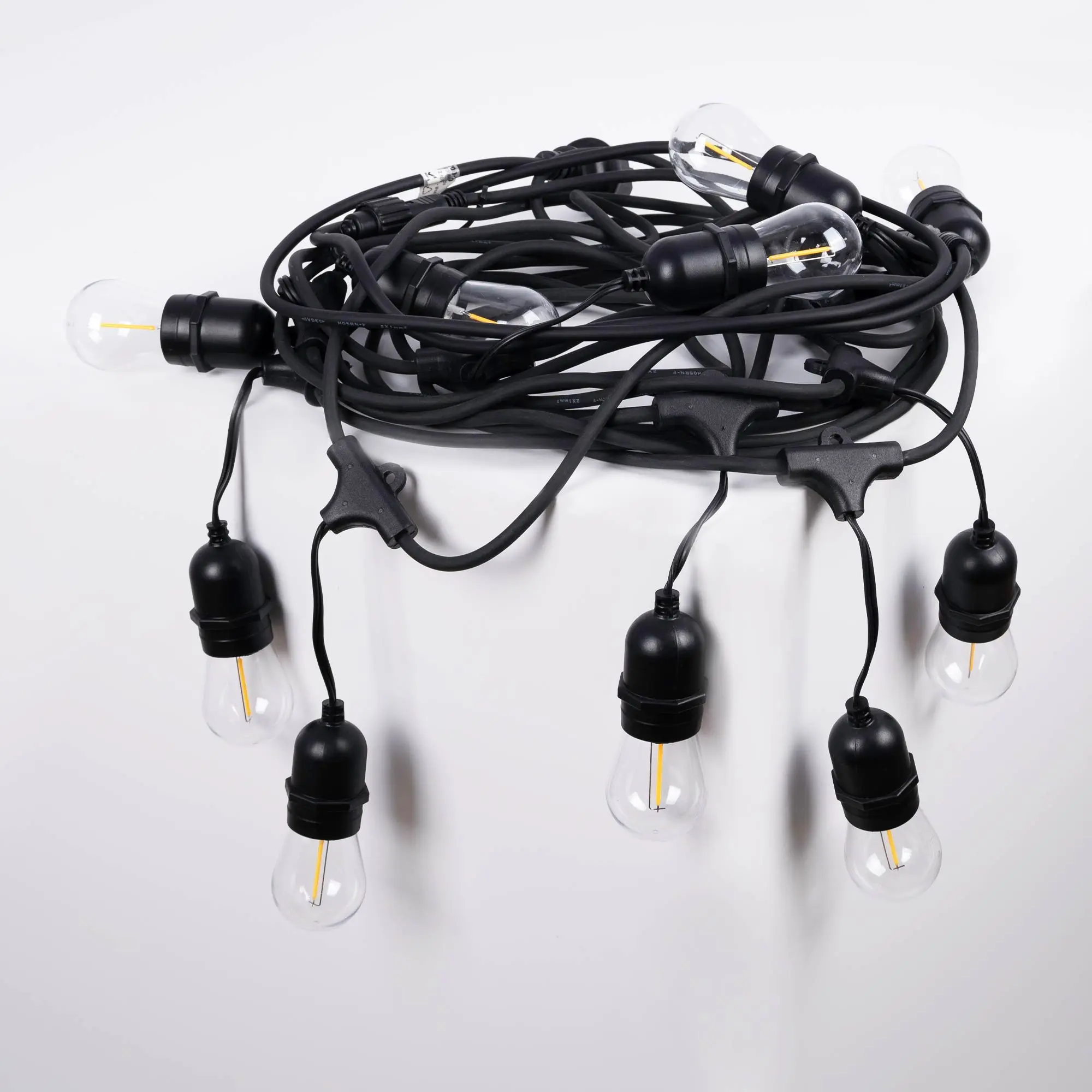 Ghirlanda Led Profesionala 70M cu 70 Becuri Led incluse E27, IP65 , lumina calda [9]