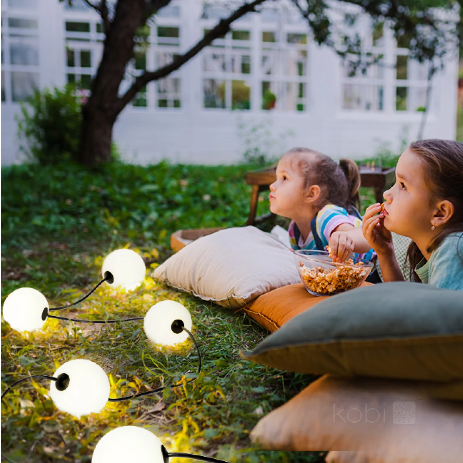 Ghirlanda profesionala 10 bile LED, IP67, 2500K, PREMIUM [18]