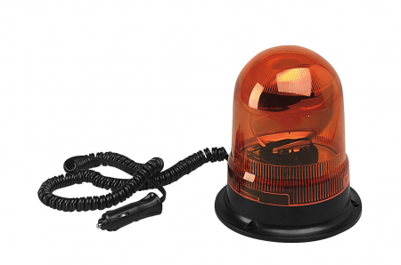 Girofaruri - Girofar auto galben cu magnet, cu bec halogen H3 12V