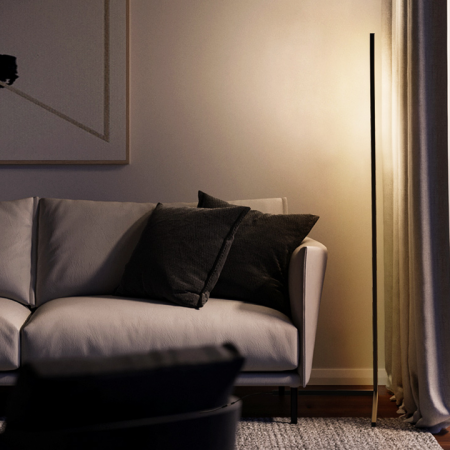 Lampa LED de podea / Lampadar RGB + Telecomanda 140cm [6]