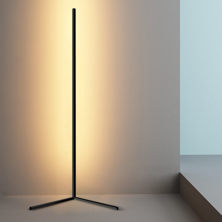 Iluminat Led - Lampa LED de podea / Lampadar RGB + Telecomanda 140cm