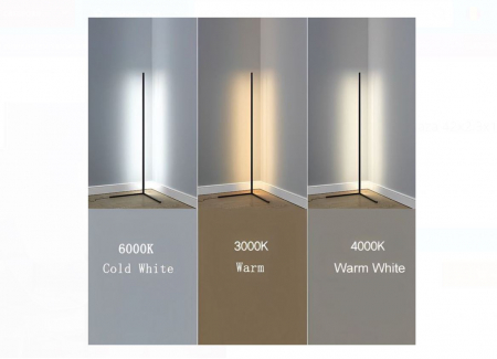 Lampadar LED cu Baza 42x2.3x130cm [2]