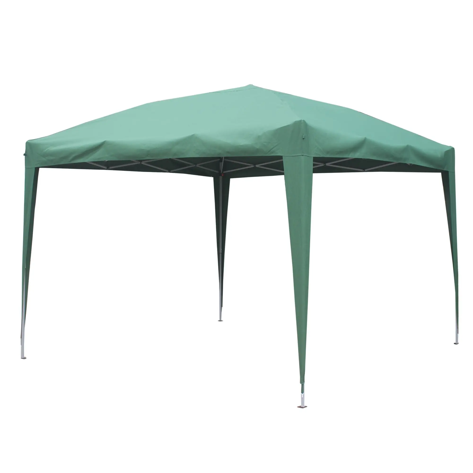Pavilioane - Pavilion gradina , otel/poliester, 295 x 295 cm, H 255 cm, verde