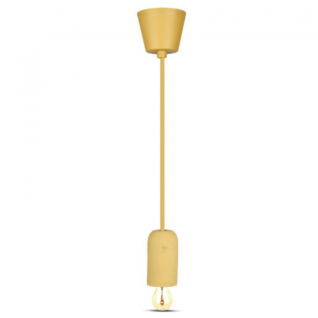Iluminat Led - PENDUL TAVAN SOCLU E27 -BEJ